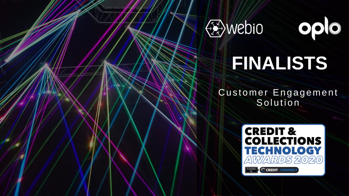 Oplo and Webio are Finalists at Credit & Collections Technology Awards